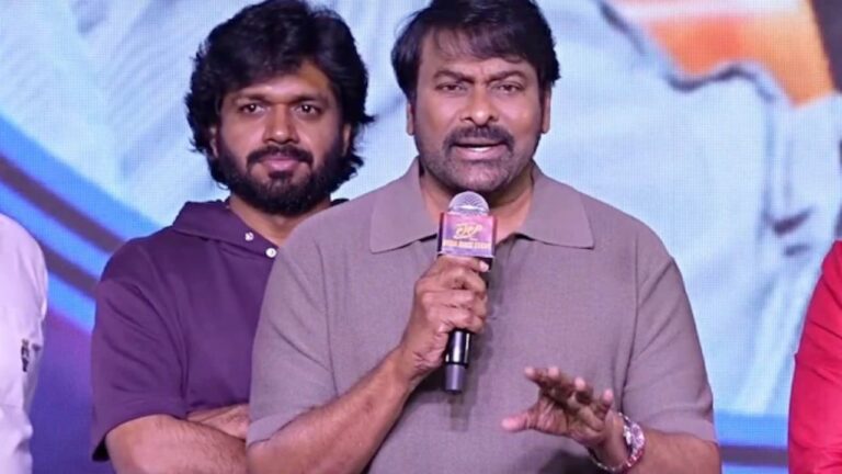  Latest update on Chiranjeevi-Anil Ravipudi’s Film