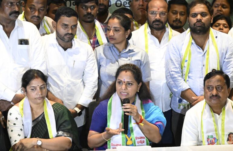 Kavitha To Held Mahadharna At Indira Park on June 4, The Day KCR Attending Kaleshwaram Commission