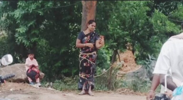 CM Chandrababu Furious on Tying A women To A Tree For Not paying off A Loan In Kuppam