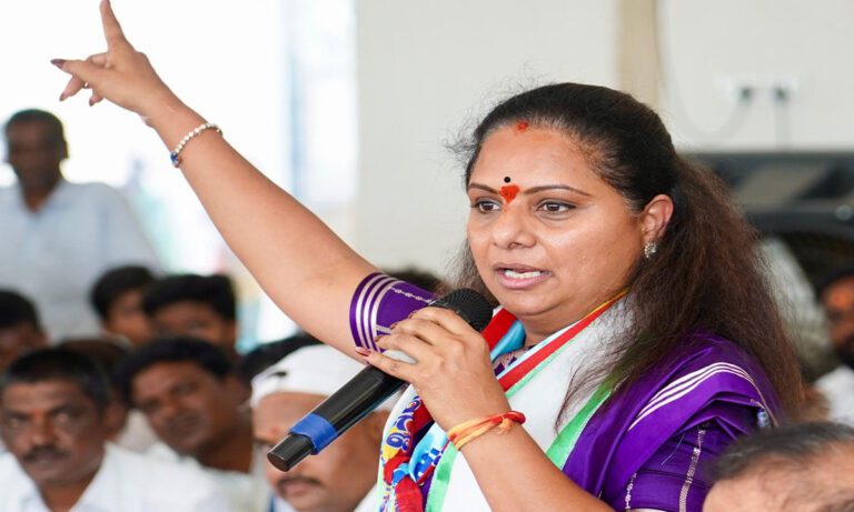 MLC Kavitha state-wide call For `Rail Roko’ on July 17 Demanding BC Reservations