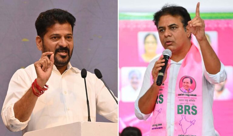 KTR slams Revanth Reddy’s Incompetence causing Alaram Bells For Jurala, Manjeera projects