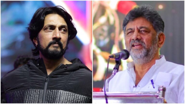 Sudeep Responds to DK Shivakumar’s Remarks on Kannada Film Industry
