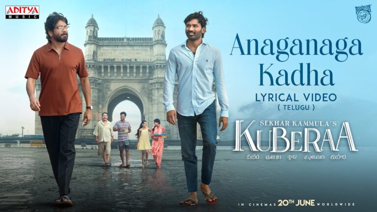 ‘Kubera’ Gains Buzz as Second Single ‘ Anaganaga Kadha ’   