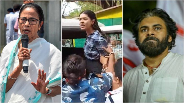 Law student Sharmishtha Arrest Triggered A political storm, Pawan Kalyan slams Mamata Banarjee