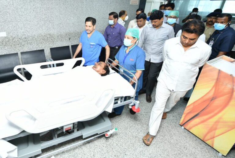 KCR Hospitalised; Health Bulletin Released