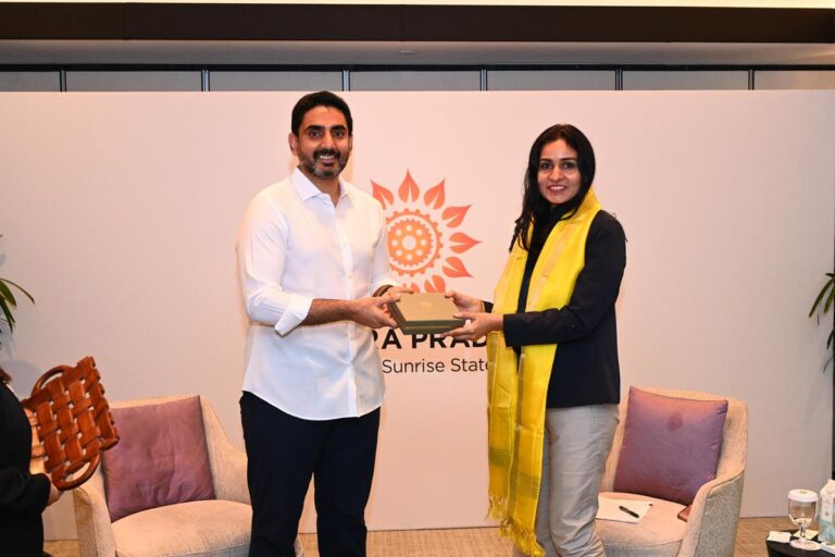 Nara Lokesh proposes ST Telemedia To set Up A state-of-The-Art Green Energy-Based Data Center In Visakha