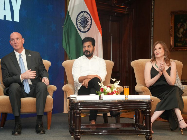 CM Revanth Reddy seeks USA support To Make Telangana A 3 Trillion Dollar Economy By 2047
