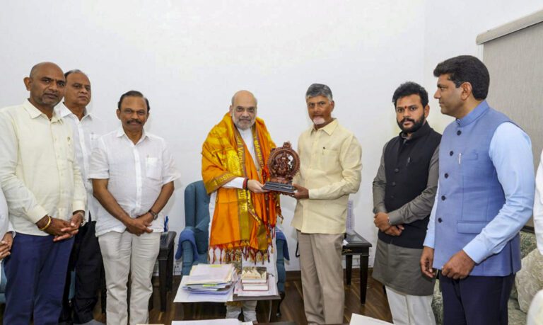 AP CM Chandrababu Naidu’s Delhi Tour: Key Discussions with Amit Shah on Projects & State Finances