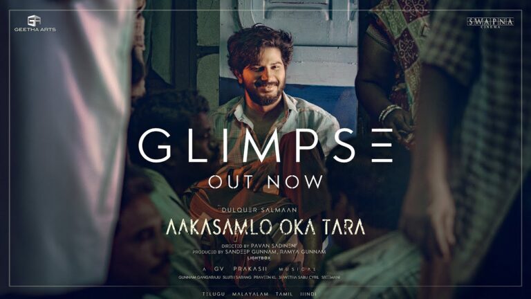 Dulquer Salmaan’s Aakasamlo Oka Tara Glimpse Revealed  