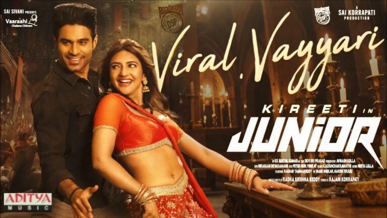 “Viral Vayyari” Creates Buzz – Junior Movie Trending with Huge Response