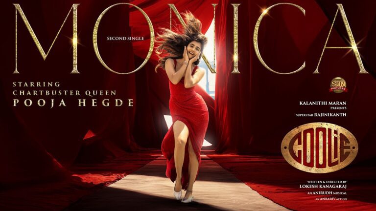 Coolie Buzz Peaks as Pooja Hegde Shines in Peppy Song ‘Monica’  