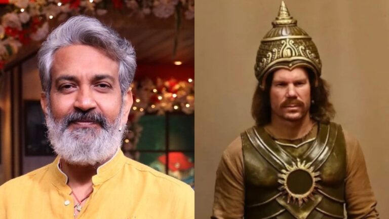 Warner To Become King of Mahishmati with Baahubali Crown From Rajamouli