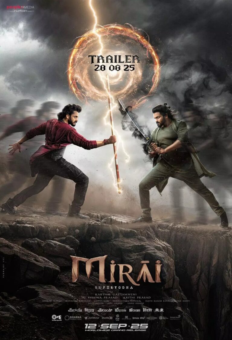 Teja Sajja’s Mirai Sets New Release Date, Trailer Launches August 28  