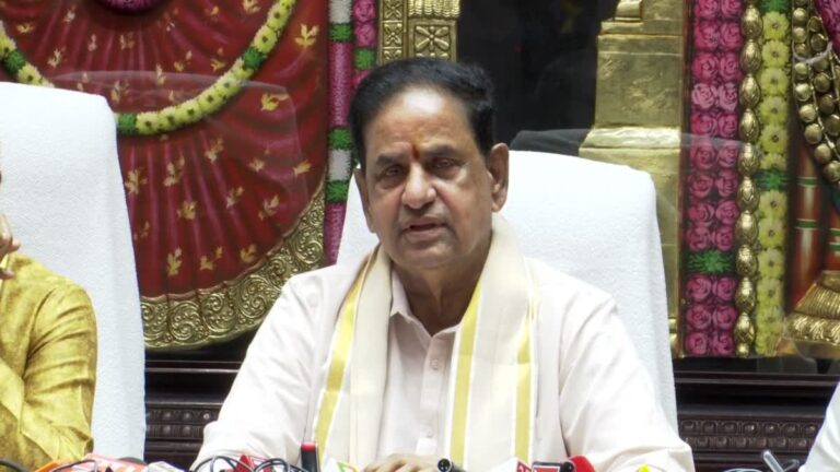 TTD Chairman Naidu says Legal Notice Issued To Sakshi Media For spreading Lies