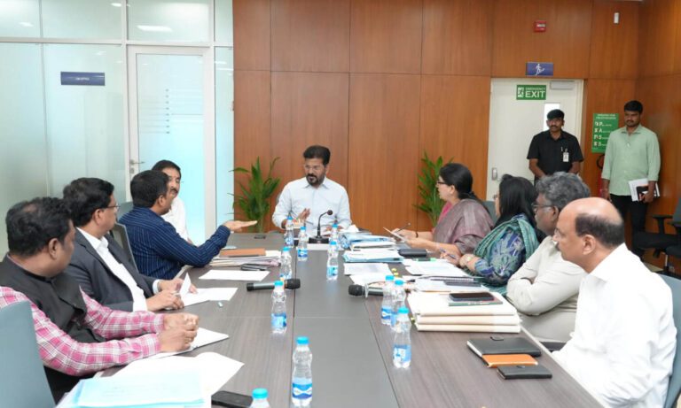 CM Revanth Reddy Asks To Make Facial Recognition System Mandatory For Teachers, students