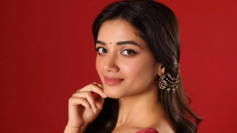 Bhagyashri Borse Eyes Comeback with Andhra King Taluka  After Kingdom’s Setback  