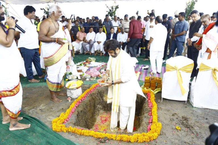 Basavatarakam Indo-American Cancer Hospital Foundation Stone Laid In Amaravati