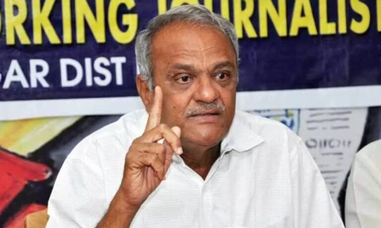 CPI Narayana demanded to take up suo moto action on Kavitha’s corruption allegation