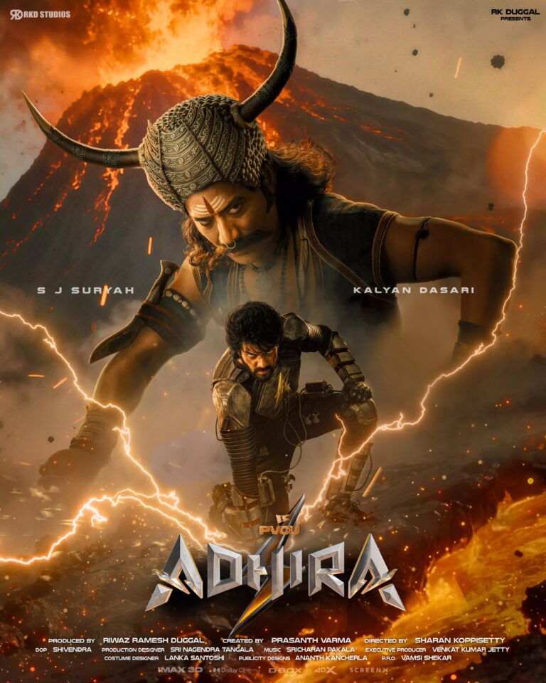 Prasanth Varma Expands His PVCU with Adhira – First Look Poster Creates Buzz  