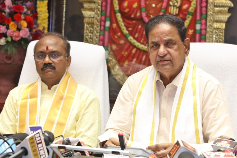 TTD Chairman Naidu says providing continuous Training To Srivari Sevaks To provide Better services To Devotees