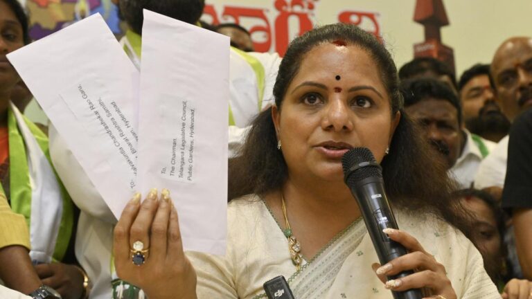 Kavitha Resigns From BRS And MLC Post