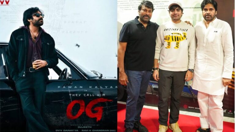 ఓజీ గురించి మెగాస్టార్‌ సాలిడ్‌ రివ్యూ!