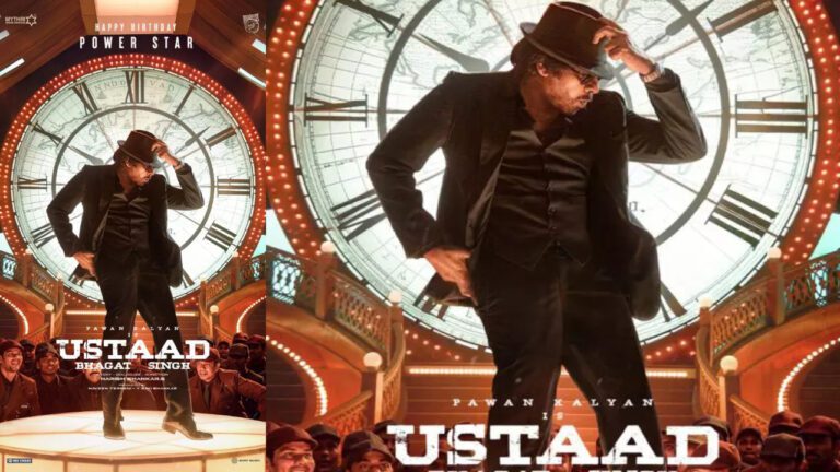 Harish Shankar Unveils ‘Ustaad Bhagat Singh’ Poster to Celebrate Pawan Kalyan’s Birthday