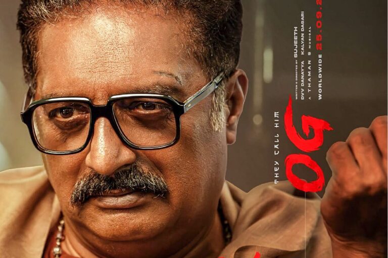  Prakash Raj’s Powerful Role Revealed In Pawan Kalyan’s OG