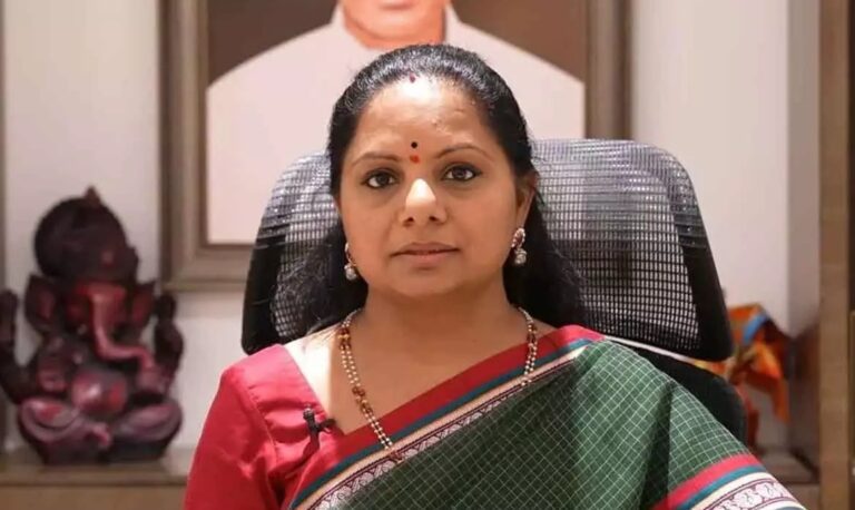 Kavitha touring districts under `Jagriti Jana Bata’ without KCR’s photo, as `our paths differed’