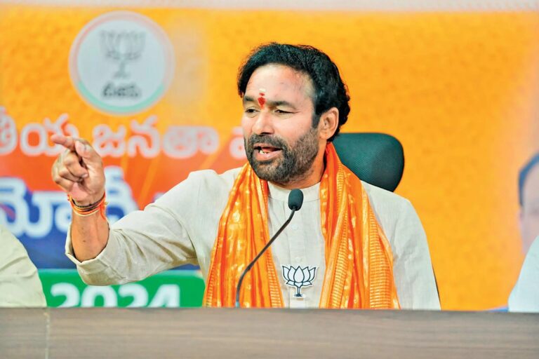Kishan Reddy Urges Voters to Reject Family-Run Parties in Jubilee Hills By-Poll