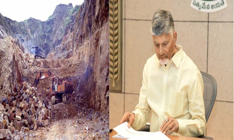 “Chandrababu Sparks Buzz with Fresh Mining Initiative”