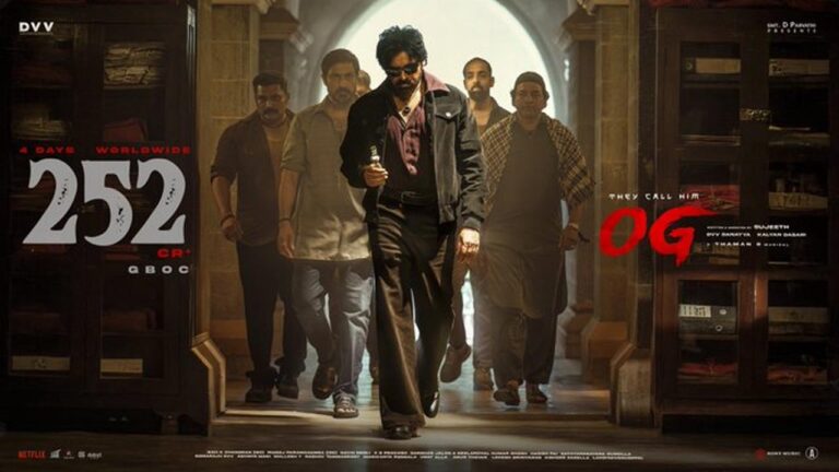 Pawan Kalyan’s ‘OG’ Crosses ₹250 Crore Worldwide, Set to Enter ₹300 Crore Club