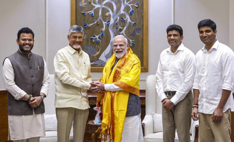 Chandrababu Praises PM Modi at Kurnool GST Event