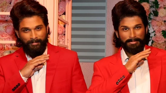 Allu Arjun Unveiled His Wax Figure At Madame Tussauds Dubai