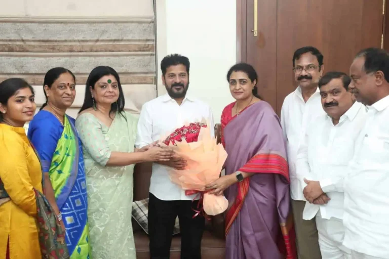 Nandamuri’s Daughter Suhasini Meet With CM Revanth Reddy