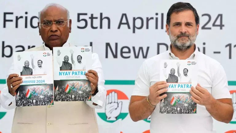 BJP Flays Congress Manifesto Is ‘Bundle Of Lies’