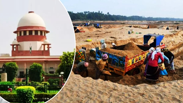 Setback To CM Jagan In Supreme Court On Illegal Sand Mining