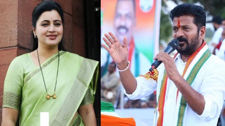 Revanth Reddy Asks ECI To Arrest BJP MP Navneet Rana