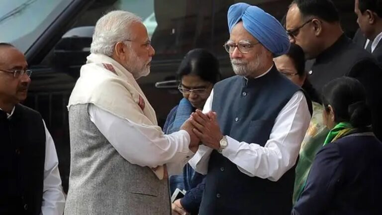 Manmohan Singh Accuses PM Modi Of Lowering Gravity Of PM’s Office