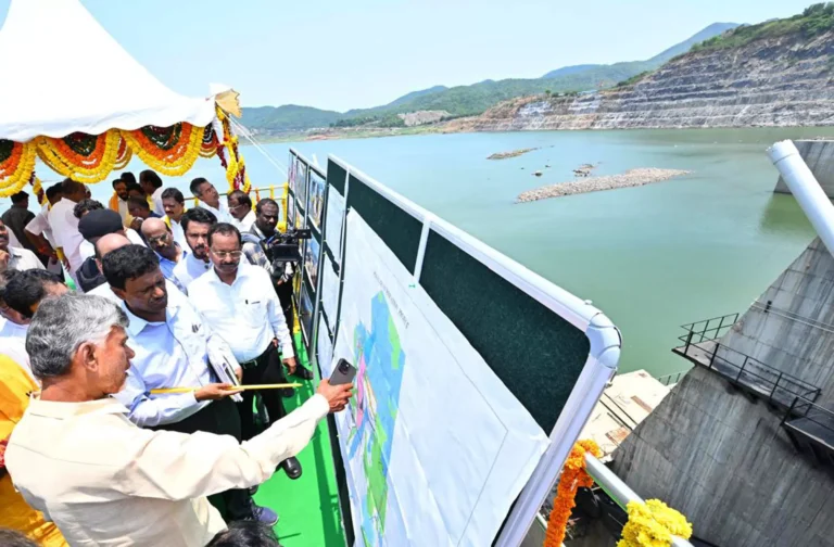 Jagan Is A Curse On The State, Naidu After Polavaram Visit