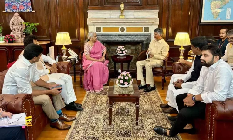 Chandrababu Naidu Engages In Key Meetings During Delhi Visit