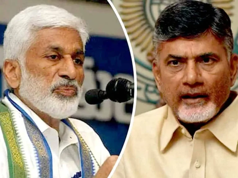 YSRCP’s Vijaysai Reddy Accuses Chandrababu Naidu of Double Standards