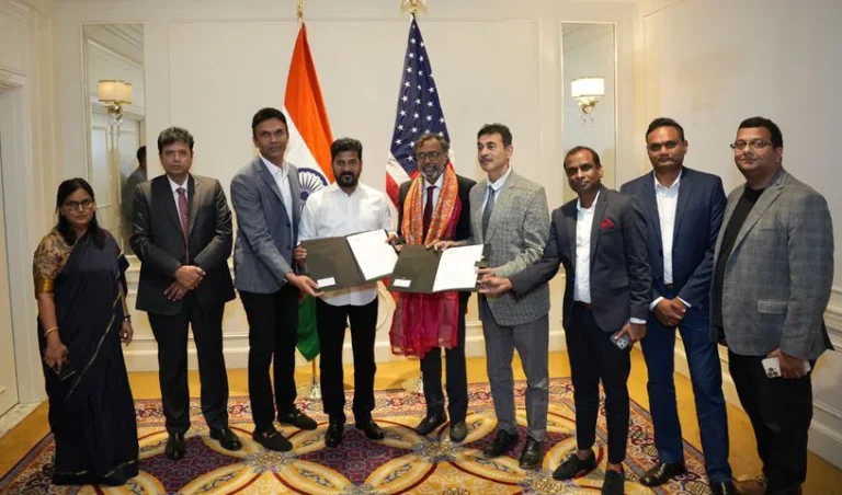 BRS complined ED on Revanth Reddy’s MoU with His Brother’s company In US