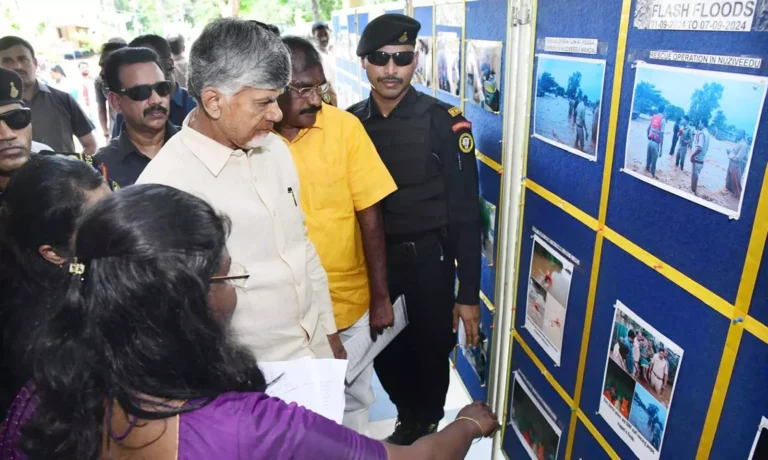 AP CM Announces ₹25,000 Relief Per Household in Flood-Affected Areas