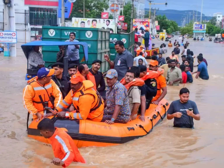 Vijayawada city Recovering From Floods Havoc, Budameru slowly Receding