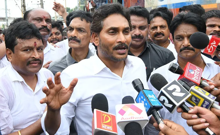 YS Jagan slams Vijayawada Floods A Man Made Disaster