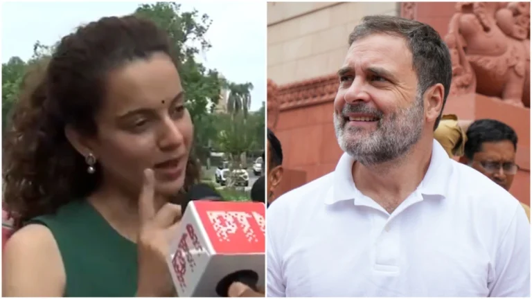 What Rahul Feels About The country Is No secret, slams Kangana