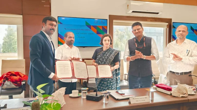 AP Govt. MoU with FSSAI To Improve Food Security