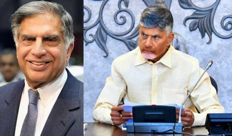 CM Chandrababu Naidu to Establish Ratan Tata Innovation Hub”