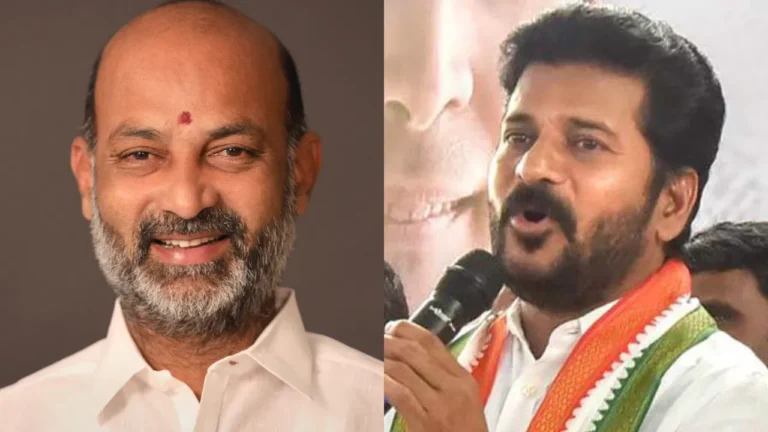 Bandi Sanjay Fire over KTR’s Tweet on His warning To Revanth Reddy